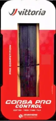Vittoria Corsa PRO CONTROL TLR ($159.80 for 2 tires with free Vittoria sealant)