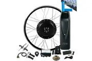 52V 2000W 28''/29''/700C EBike Electric Bicycle Conversion Kit Samsung Cell 15A Battery