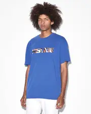 Mind State Biggie Short Sleeve T-shirt - Solid Blue | Ksubi ++