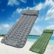Backpacking Sleeping Mat Single Inflatable Lightweight Airbed Waterproof Camp