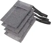 LOORGVEL Bathing Soap Bags 4pcs Soap Mesh Pouches Strong Tear-resistant for Soap Savers Soap Bags Soap Net Pouch