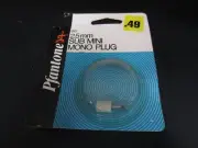 Pfantone GG 2.5mm Sub Mini Mono Plug - New Old Stock