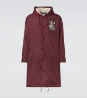 [Undercover] Undercover Patch-appliqué technical parka AU 96 red