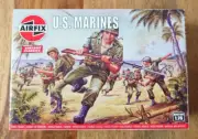 Airfix A00716V WWII U.S. Marines 1:76 Scale Plastic Figures NEW