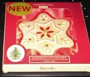 Spode Gingerbread Christmas Tree STAR Ornament NEW!
