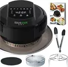 Versatile Air Fryer Lid for Instant Pot 8 quart - Bake, Broil, Steam, and More