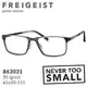 【FREIGEIST】自由主義者 德國寬版大尺寸複合膠框眼鏡 863031