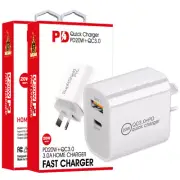 20W QC3.0PD USB Fast Charger Type C Power Adapter Galaxy A11 A21s A31 A51 A71 5G