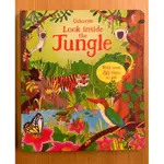 USBORNE翻翻書USBORNE LOOK INSIDE：THE JUNGLE