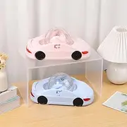 DJAPWPX Plastic Hamster Running Ball Car, High Strength 360° Visible Hamster Car Wheel Toy with Double Door for Small Pet