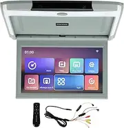 NDNCZDHC 11.6in Car Rear Entertainment System for Android 10.0 Support Phone Wireless Mirroring 1080P HD Bluetooth WiFi Player(Grey)