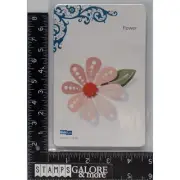 QUICK KUTZ DIE CUT TEMPLATE PLATE FLOWER DOTS LEAF GARDEN #1286
