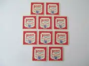 Vintage "Pabst" Square Blue Ribbon Beer Coasters (10 New Coasters)
