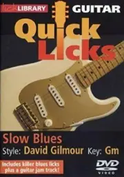 Guitar Quick Licks David Gilmour Slow Blues LICK LIBRARY Guitar DVD