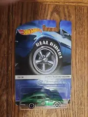 Hot Wheels 2015 real riders 15 of 18 aston martin db5 green
