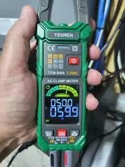 TESMEN TCM-300A Inrush Clamp Meter Multimeter 6000 Counts TRMS, Auto-Ranging ...
