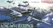 Dragon 5011 1/72 'WWII German Air Force Ar234C-3 w/V-1 Flying bomb Huckepack