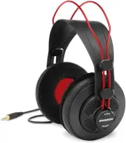 Samson SR860 Over-Ear Professional Semi-Open Studio Reference Small Headphones H