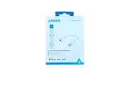 Anker Headphone Jack Audio 3.5mm MFI Adapter w/ Lightning Connector - White