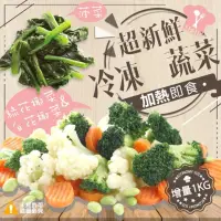 在飛比找momo購物網優惠-【極鮮配】體好壯壯綠系列冷凍熟蔬菜 綠花椰菜(1000G±1