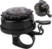Bike Ring Bell | Loud Bike Bell | Handlebar Chime Compass Cycling Accessory for Park Mountain Outdoor Beach Sports School City Commute Camping Kids Racing Road