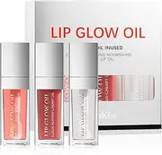 Joyeee Glossy Lip Gloss Oil, 3 Pack No-Sticky Tinted Lip Oil Plumping Gloss for Dry Lip and Lip Care, Lip Clear Lipgloss for Girls, Non-Sticky, Long Lasting Moisturizing