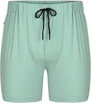 [Ｓｉｍｈｏａ] Men's Sports Shorts with Zippered Storage for Active Pursuits
