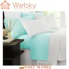 Ramesses 2000 TC Bamboo King Single Sheet Set Aqua