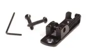 Hipshot Solo Single String Bass bridge, Black 5S100B