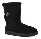 New KoolaBurra By Ugg Nalie Short Size 7 Black Women's Winter Boots