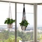 Macrame Plant Hanger Net Hanging Flower Pot Holders Indoor Outdoor ༆༆