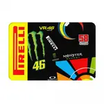 VR46 OAKLEY PIRELLI MONSTER LOGO (2) 浴室防滑地墊 廁所衛生間腳墊 門口吸水速乾進門