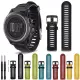 免運 娜娜錶帶Garmin fenix 3 fenix3 HR fenix5x 5X多彩矽膠錶帶 代用