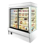 【臺灣專供】喜萊德立式蛋糕櫃商用冷藏展示櫃風冷立式透明加高櫃甜點保鮮櫃