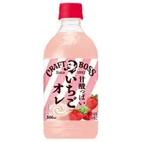 在飛比找蝦皮購物優惠-日本 期間限定 SUNTORY 三多利 BOSS草莓歐蕾 5