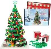 Advent Calendar 2024 Kids Adult Teen Girls Boys, Christmas Tree Building Toy Set