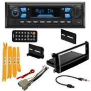 NEW Bluetooth Car Stereo MP3 AM/FM Radio Install kit for 2007-2013 Jeep Wrangler
