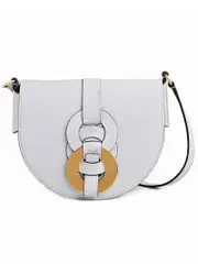 Chloé Small Darryl Saddle Bag in Light Cloud