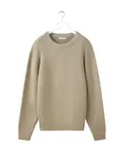 Lemaire Crewneck Knitted Jumper Nude