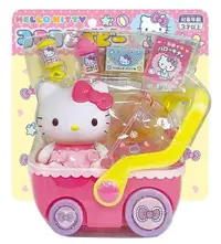 在飛比找Yahoo!奇摩拍賣優惠-♥小花花日本精品♥ Hello Kitty 嬰兒推車玩具 娃