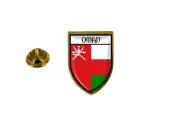pins pin's flag national badge backpack hat shield world oman
