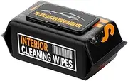 Car Interior Cleaning wipes - Large Capacity Cleaning Wipes Protectant Wipes | Leather Dust All-Purpose Wet Car Wipes for Shoes & Sofa