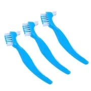 3 PCS Brush False Teeth Cleaner