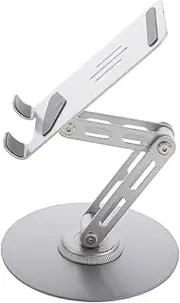 Rotating Phone Holder Aluminum Alloy Desk Bracket Portable Mobile Stand Suitable for Home Office