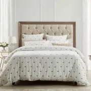 Private collection Coburn Stone Quilt Cover Set - Queen Size