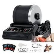 Advwin Rock Tumbler, Professional Electric Rock Tumbler Kit with 9 Speed & 9-Day Timer for Adults Kids