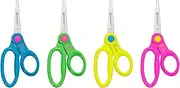 Westcott Pointed Kids Plastic Handles with Anti-Microbial Protection, 5-Inch (14607)