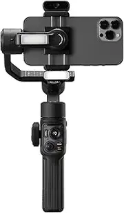 Zhiyun Smooth 5S AI Pro Gimbal Stabilizer w/Magnetic Fill Light AI Tracking for Smartphone 3-Axis Handheld Gimbal