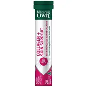 Nature's Own Collagen + Skin Support Effervescent 20 Tablets