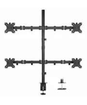 Mount-It 4 Monitor Stand | Quad Monitor Desk Mount | MI-2754